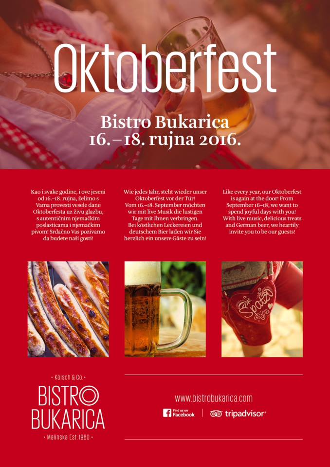 Oktoberfest u Malinskoj, u bistrou Bukarica