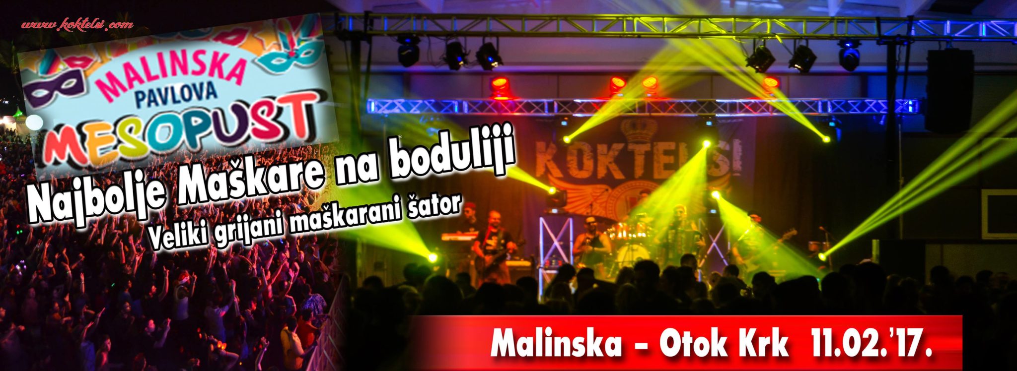 Maškare u Dubašnicu – Koktelsi, 11. veljače 2017. godine