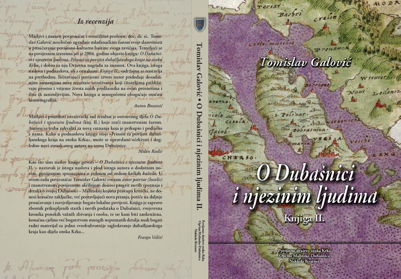 Predstavljanje knjige “O Dubašnici i njenim ljudima – prinosi za povijest dubašljanskoga kraja na otoku Krku” (knjiga II.)