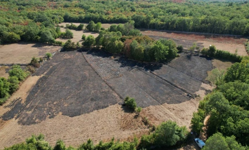 Veliki požar na lokalitetu Lokva od sela