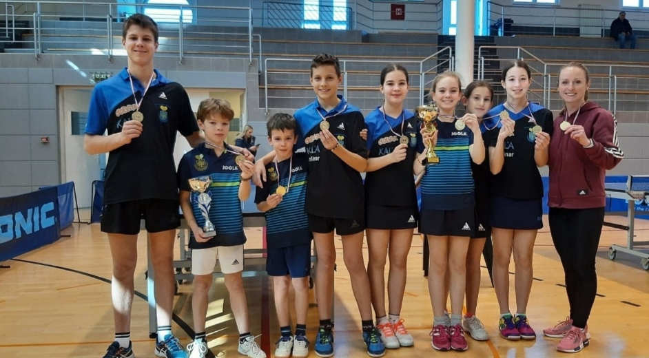 Stolnotenisačice i stolnotenisači OŠ Malinska-Dubašnica županijski prvaci