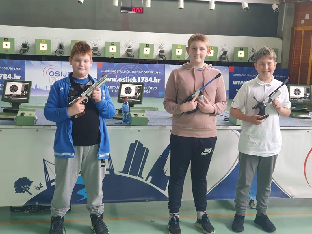Uspjesi Streljačkog kluba DUB na Prvenstvu Hrvatske u Osijeku