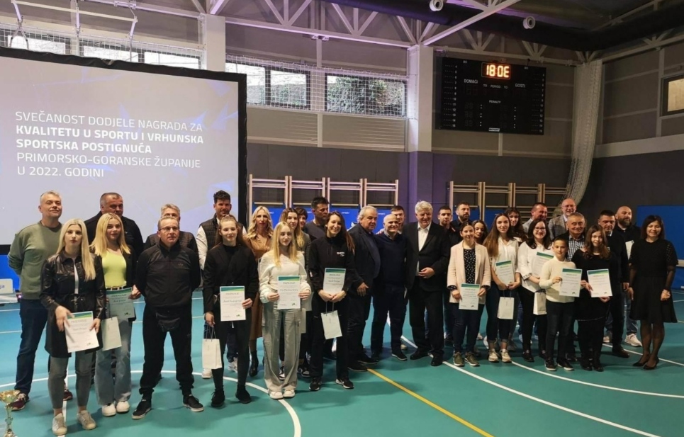 Nagrađeni najbolji sportaši i klubovi u Primorsko-goranskoj županiji: Bravo Ela i Andrej