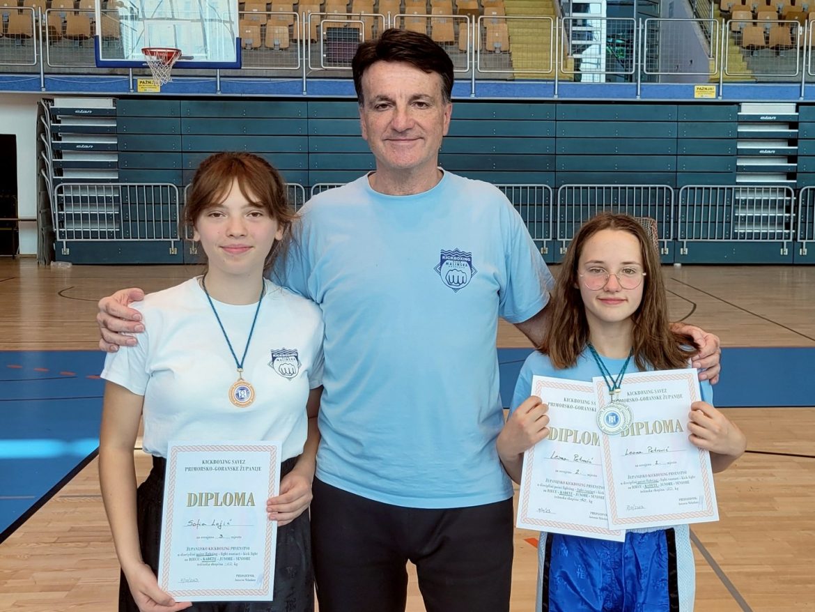 Članice KBK Malinska osvojile tri medalje na Prvenstvu PGŽ