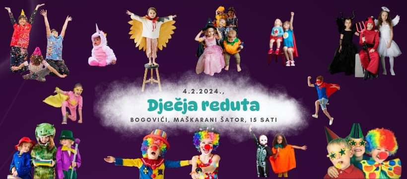 Dječja maškarana reduta u Malinskoj