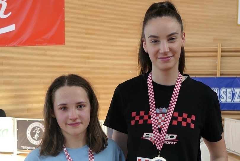 Leona Petrović i Ela Znaor državne prvakinje u light contactu, Sofia Lojić peta