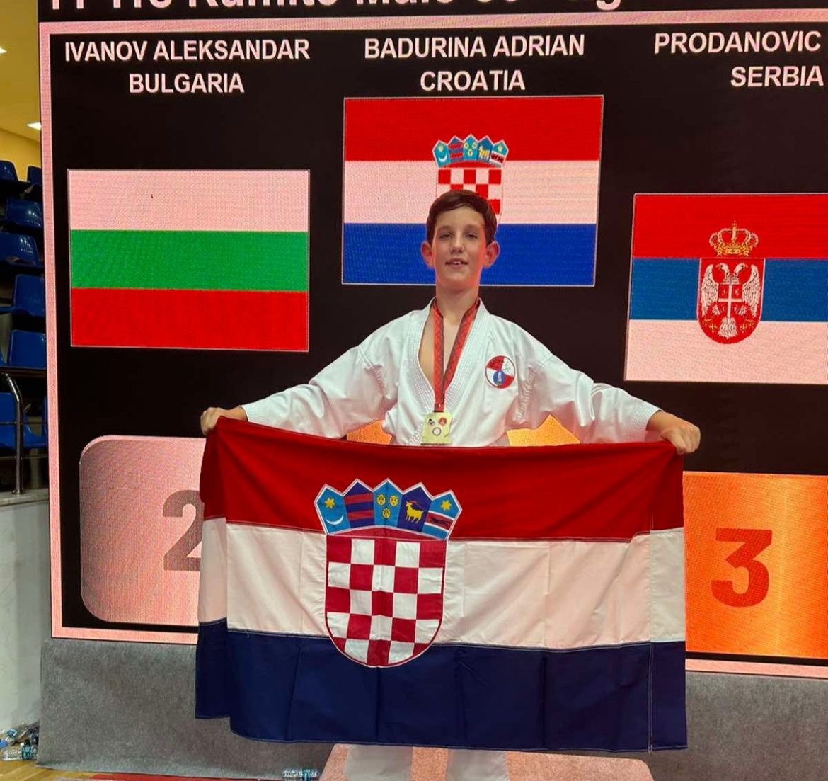 Adrian Badurina osvojio zlato na Balkanskom prvenstvu u Istanbulu