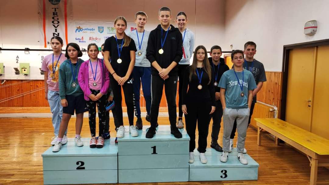 Rezultati školskog natječaja u streljaštvu