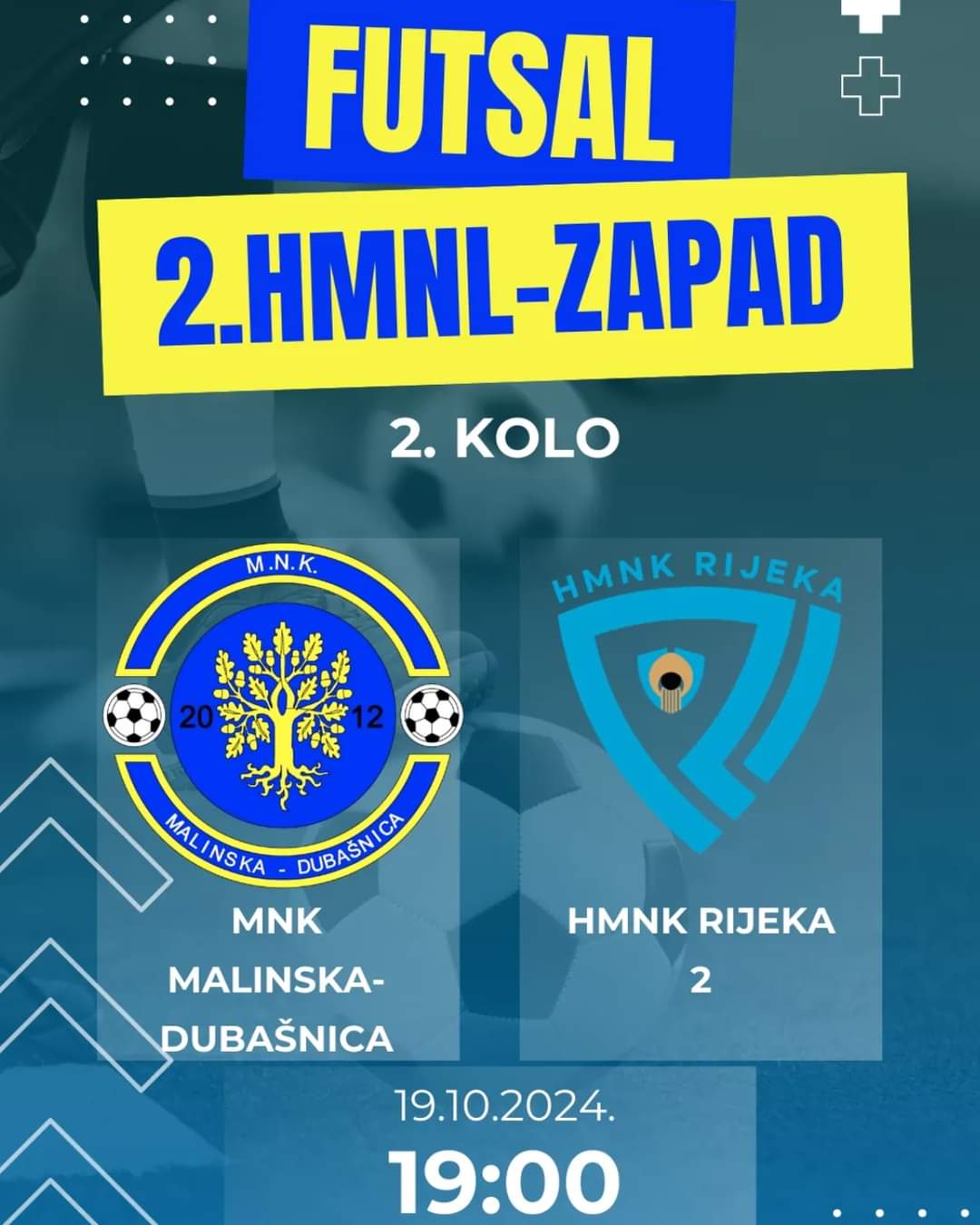 2. KOLO – 2. HMNL ZAPAD: MALINSKA – DUBAŠNICA – RIJEKA 2