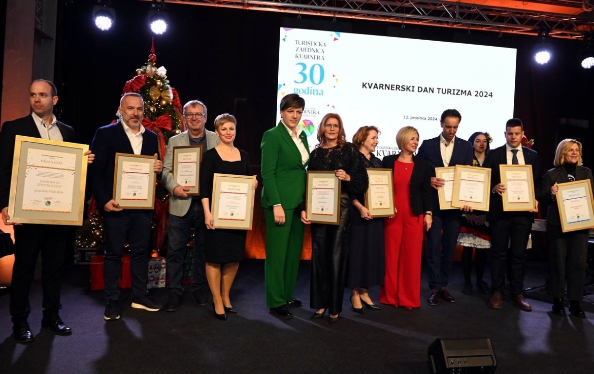 Povodom Kvarnerskog dana turizma uručene nagrade i priznanja TZO Malinska – Dubašnica i chefu Marinu Pleše (hotel i restoran Villa Rova)