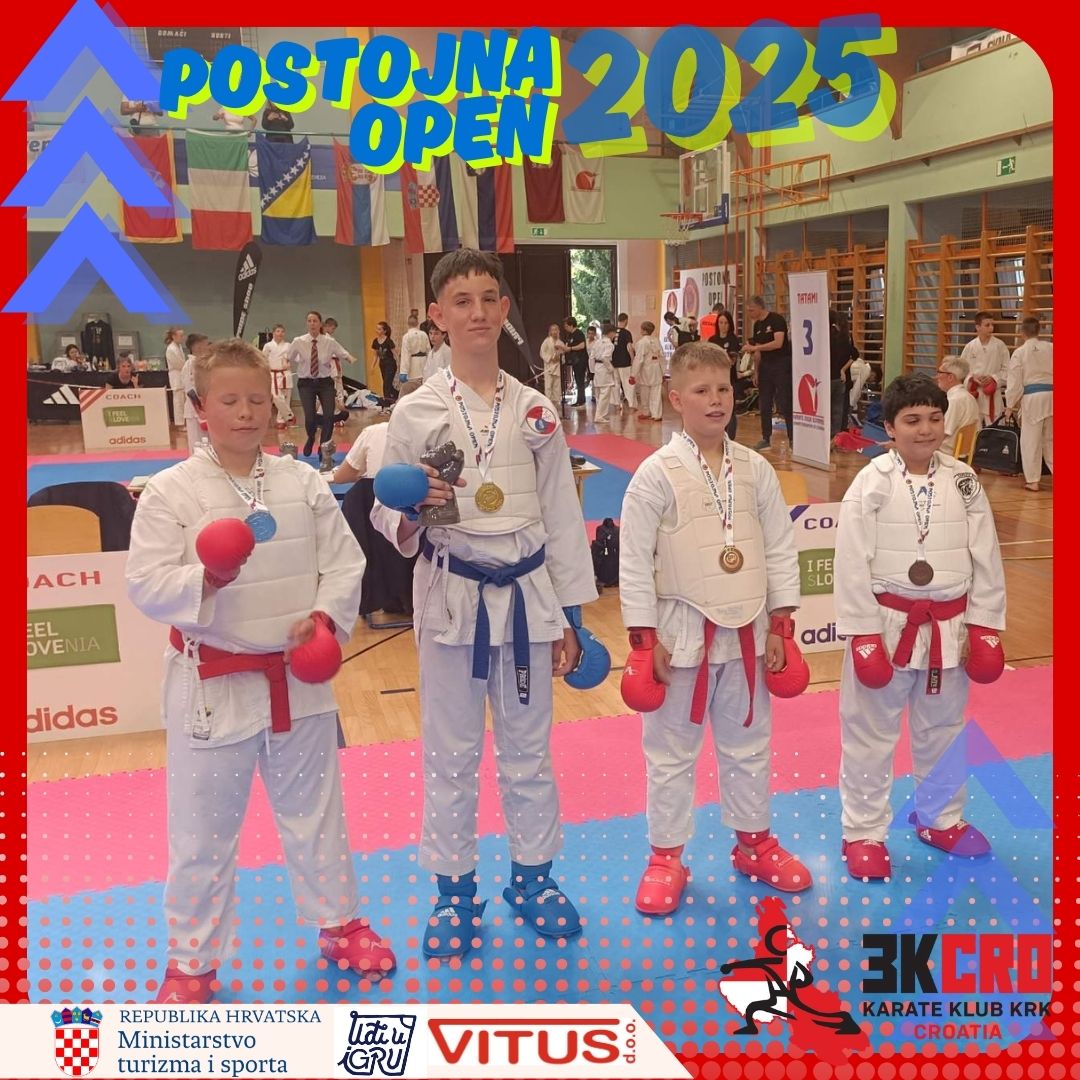 Lana Crnčić i Adrian Badurina ponovo na vrhu – Postojna Open 2025