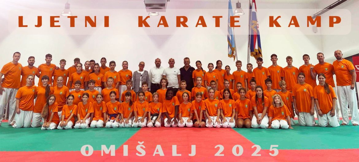 Ljetni karate kamp u Omišlju