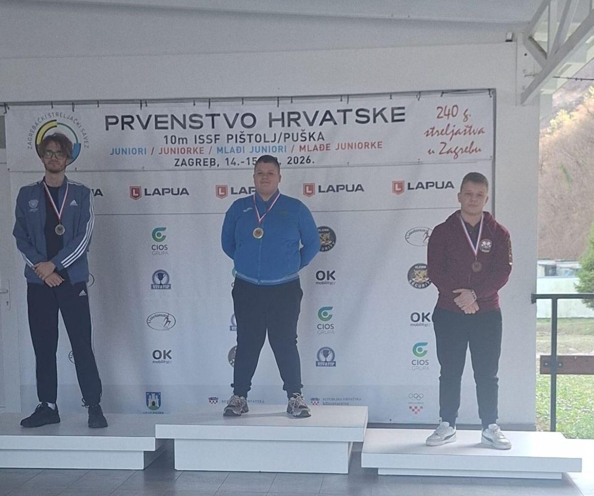 Sjajni rezultati mladih strijelaca: David Barbiš juniorski prvak Hrvatske sa samo 13 godina