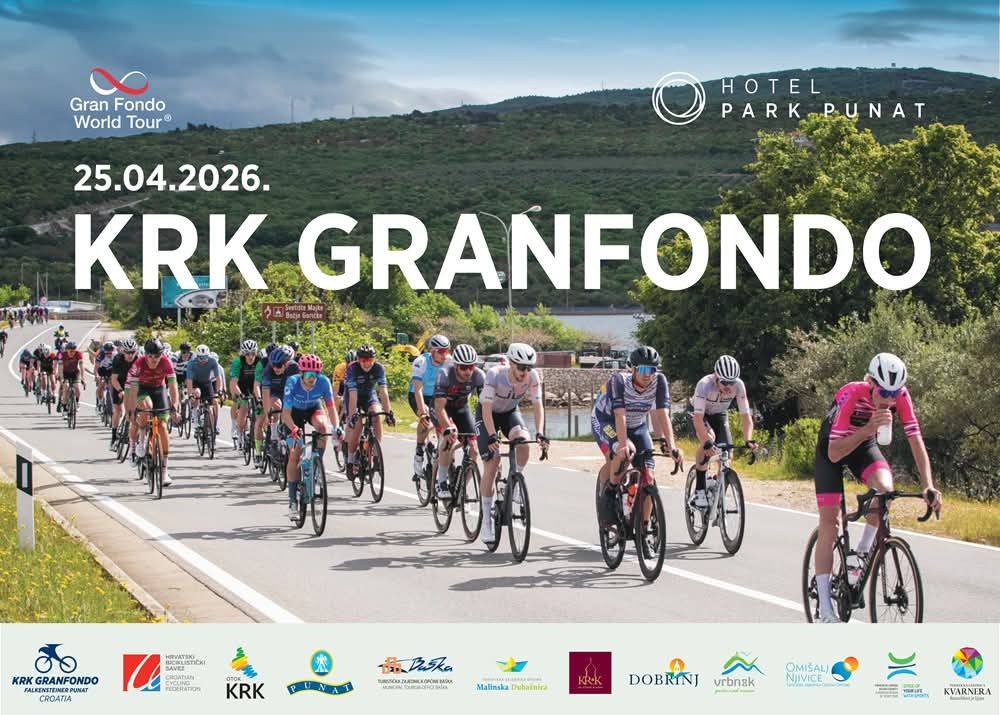 3. Krk Granfondo Falkensteiner Punat biciklistička utrka održava se na otoku Krku u subotu