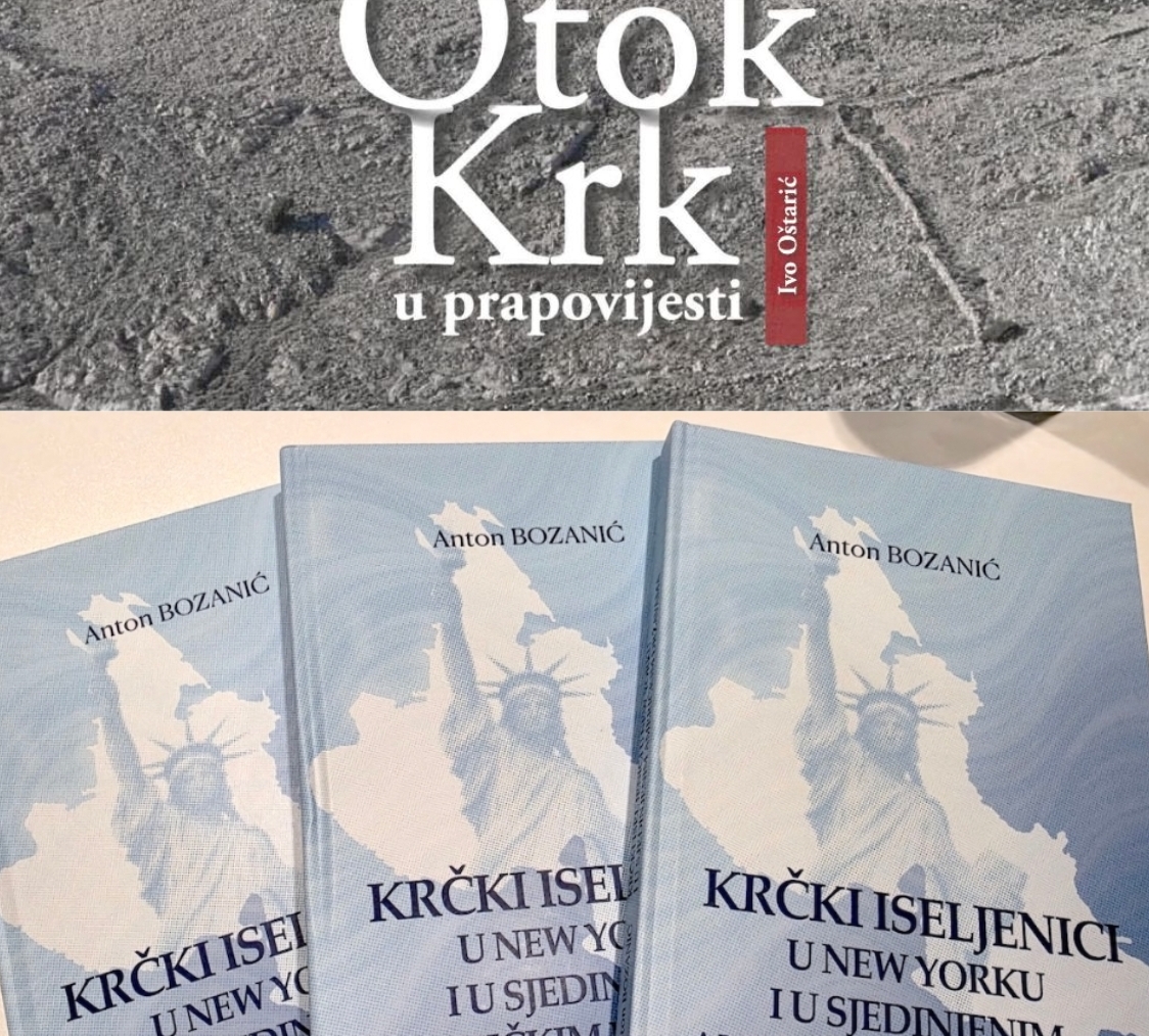 Promocija knjiga: Krčki iseljenici u N.Y. i SAD-u i Otok Krk u prapovijesti