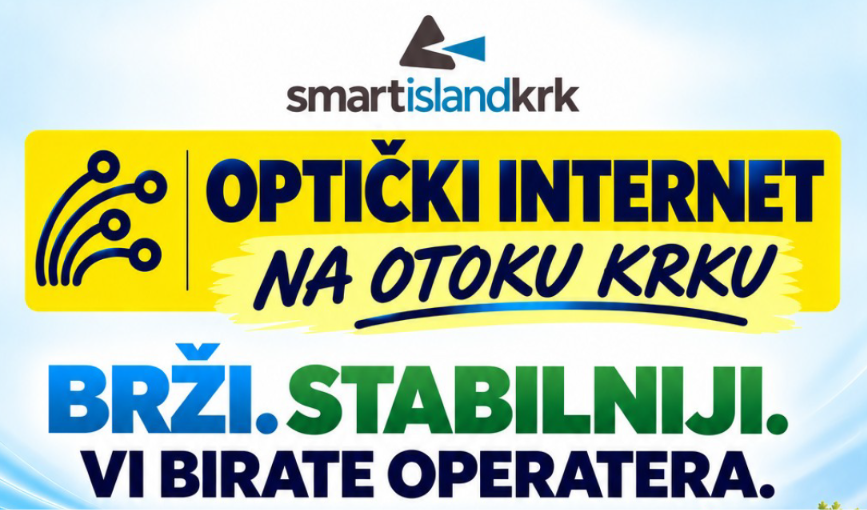 Optički priključak: Brži internet. Stabilna veza. Vi birate operatora.